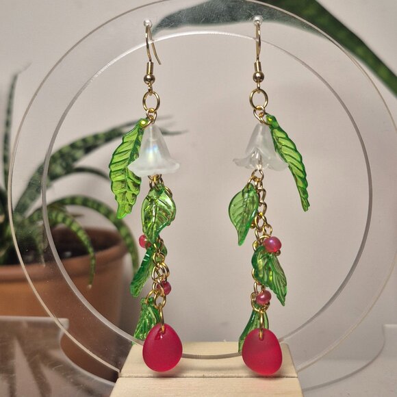 Merfolk Creations Jewelry - Forrest Berries Handmade Earrings